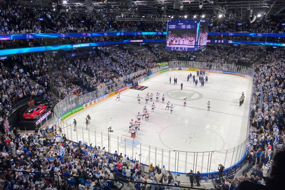 Nokia Arena Tampere Rink Report