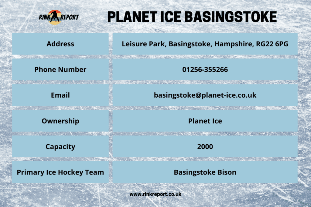 Basingstoke ice rink planet ice england uk hockey skating