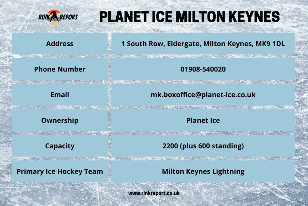 Milton keynes ice rink planet ice england uk hockey skating