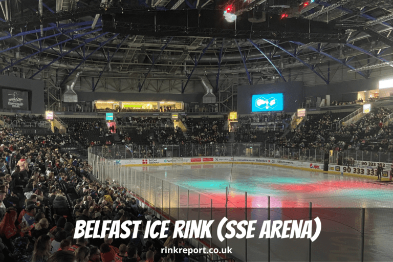 Belfast ice rink sse arena northern ireland uk hockey skating