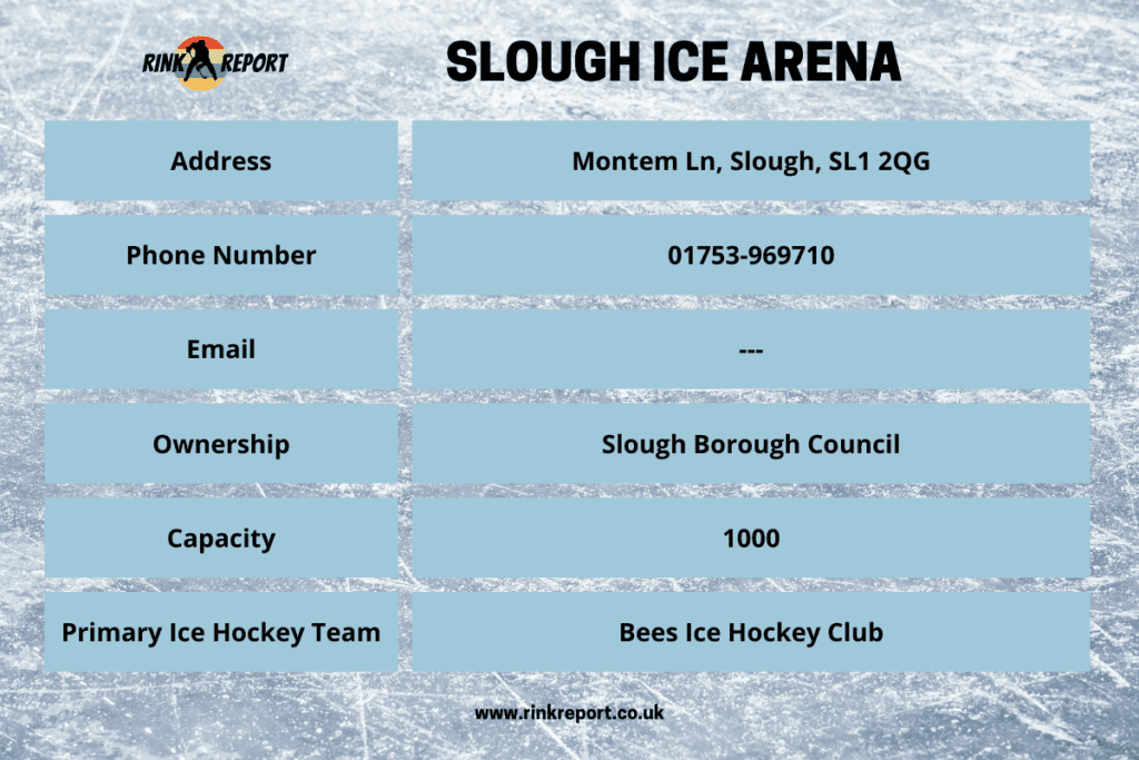 Slough ice rink arena england uk hockey skating
